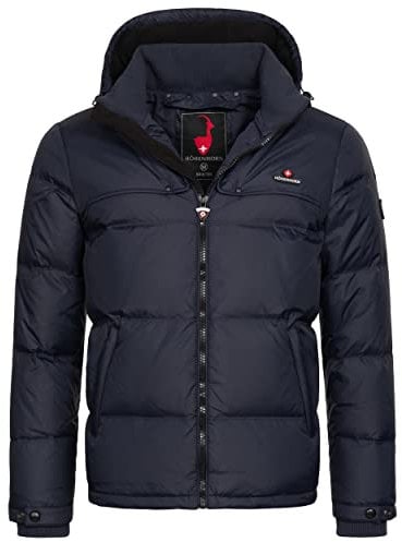 Höhenhorn Bristen Doudoune d'hiver doublée pour homme, bleu foncé, XL
