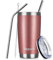 UsparkMC 20oz 550ml Tumbler Stainless Steel with Lid and Straw,Double Wall Vacuum Insulated Coffee Travel Mug for Hot & Cold,Reusable Cup,BPA Free