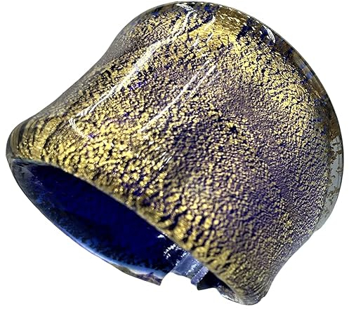 Antica Murrina BAGUE EN VERRE DE MURANO VENISTIANA (TAILLE 13)