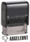 Selbstfärber Imprint 2/Lagertext – Abgelehnt - von Kaufhaus2010 – Office Stempel zur Kennzeichnung von Dokumenten 46 mm lang