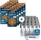 ANSMANN Hörgerätebatterien Typ 312 braun P312 ZL3 PR41 60 Stück + Alkaline AA LR6 1,5V 40 Stück, Vorratspack, Set gemischt