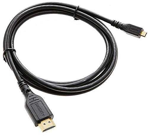 NTQinParts Micro HDMI 4K A/V TV Video Cable for Sony FDR-AX33 FDR-AX43 FDR-AX53/B 4K HD Handycam Video Recording Camcorder