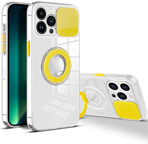 König Design Schutz Handy Hülle kompatibel mit Apple iPhone 13 Pro Max Case Cover Bumper Etuis Halter Gelb