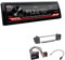 JVC KD-X282DBT 1-DIN Digital Autoradio DAB+ Bluetooth USB Einbauset passend für BMW Z4 2003-2008 anthrazit Roadster, Coupe