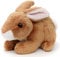 Uni-Toys - Hase Plushie (braun) - 15 cm (Länge) - Plüsch-Kaninchen - Plüschtier, Kuscheltier