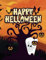 Happy Helloween: Coloring book for adults and teen mandala skull