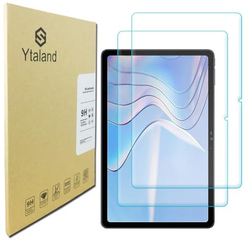 Ytaland Schutzfolie für Panzerglas für DOOGEE T20S / T20 Tablet 10,4 Zoll, 2 Stück 9H Härte Displayschutz, Anti-Kratzen, HD Clear Panzerfolie Displayschutzfolie Panzer Schutz Glas