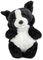 Living Nature Baby Border Collie Kuscheltier Plüschtier | Flauschiger und Kuscheliger Hund | Weiches Spielzeug-Geschenk für Neugeborene und Babys | Naturli Umweltfreundlich