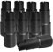 8Pcs Universal Vacuum Hose Adapter, Vacuum Clearner Adapter for Power Tools, Dust Extraction Hose Conversion Adaptor, for Grinding Machine, Circular Saw, Table Saw, 4-Layer Croppable Reducer