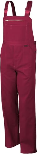 QUALITEX HIGH QUALITY WORKWEAR Qualitex BW 270 Salopette de travail, rouge bordeaux, 46