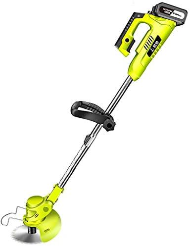 Tondeuses à Gazon Petite Tondeuse à Gazon Tondeuse à Gazon Électrique Multifonctionnelle Domestique Batterie au Lithium Tondeuse à Gazon de Jardin Longue Durée Tondeuse à Gazon Pratique (Batterie Vert