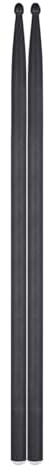 LUCKGONI 1 paire de baguettes de batterie 5A en fibre de carbone classique pour débutants et étudiants