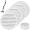 6Pcs Replacement Steam Mop Pads Compatible with Shark, Reusable Washable Steam Steam Mop Scrub All-in-One Cleaning Pads Compatible with Shark S7000 S7001 T2 T21 U6002