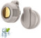 Mini ventilador silencioso portátil sin aspas con clip, mini ventilador eléctrico silencioso portátil sin aspas, adecuado para exteriores, viajes y oficina, accesorios de viaje (blanco)