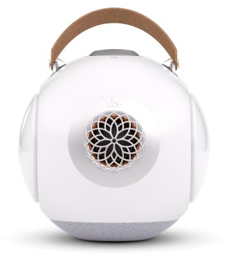 UB+ dB1 doubleBASS Waterproof Bluetooth Speaker | 40W Hi-Fi Sound with Deep Bass, 20H Playtime, IPX5 & TWS Pairing (with Tripod) (Glossy White with Tripod) | Medium Size Speakers, Long Range, Double Bass, Waterproof, TWS, Ideal for Outdoor/Home (Gloss White)