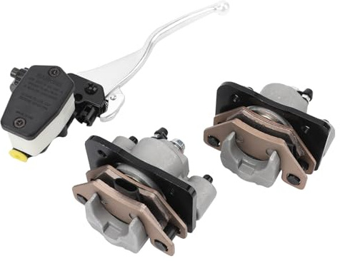 Akozon ATV Conjunto de Pinza de Freno Delantero ABS Duradero para CAT 500 4x4 Stops Kit de Reparación Rápida y Suave de Reparación