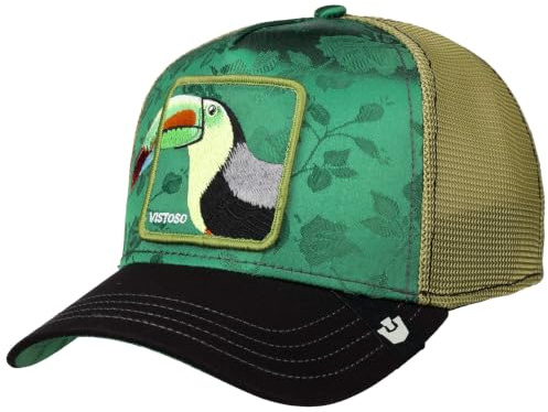 Goorin Bros. Belize Toucan Trucker Cap Basecap Baseballcap Truckercap Meshcap Damen/Herren - Snapback, mit Schirm Frühling-Sommer Herbst-Winter Frühjahr Sommer Herbst