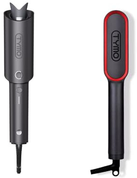 TYMO CURLPRO Automatic Hair Curler + TYMO Ring Plus Hair Straightener Brush