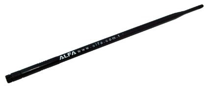Alfa - Antena amplificadora de señal WiFi (9Dbi, omnidireccional)