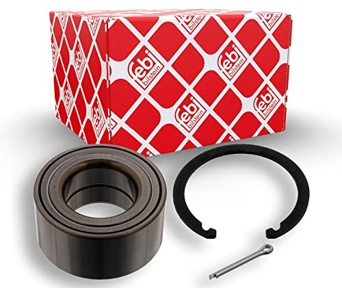 febi bilstein 34273 Radlagersatz mit Sicherungsring und Splint, 1 Stück | Kompatibel mit: MITSUBISHI PAJERO PININ I