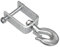 otgerlensker products Haken Lasthaken Sicherheitshaken Kranhaken 5/16 360° drehbar Werkstattzubehör für Motorkräne, Kräne, Gabelstapler uvm.