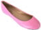 Shoes 18 Womens Classic Round Toe Ballerina Ballet Flat Shoes 8600 Pink Pu UK 6