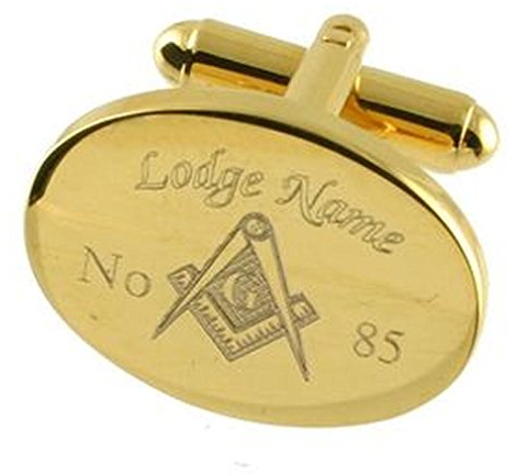 Freimaurer Manschettenknöpfe Freimaurer Lodge Name eingraviert Nummer Manschettenknöpfe Select Geschenk Tasche