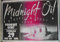 Midnight Oil Poster, 61 x 88 cm
