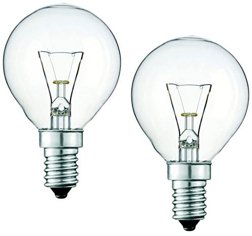 SPARES2GO Light Bulb Lamp for Neff Oven Cooker (Pack of 2, 40w, SES, E14)
