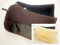 PS Pferdeartikel Westernpad, Sattelunterlage mit Lammfell -Spezial- Square Skirt Farbe schwarz