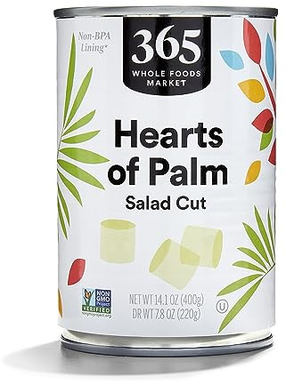 365 by Whole Foods Market, Hearts Of Palm Salad Cut, 14.1 Ounce