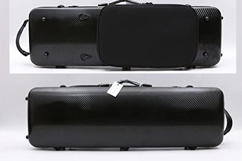 Custodia per violino 4 4nuovo in fibra di carbonio fibra di vetro rettangolare di luce forte Full size spartiti bag 4 4