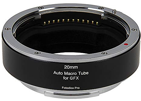 Fotodiox Pro 20mm Automatic Macro Extension Tube Compatible with Fujifilm GFX G-Mount Cameras
