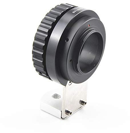 B4-m4/3 - Adattatore per obiettivo B4 2/3, compatibile con Micro quattro terzi m4/3 per fotocamera OM E-P1, E-P2, E-P3, E-PL1, E-PL2, per DMC-G1, DMC-G2, DMC-G3, DMC-GF2