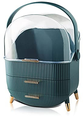 VanderHOME Organizador del Maquillaje, Cajas de Almacenamiento de Maquillaje, Organizador de joyería multifunción para Maquillaje, Cosméticos Joyería Organizador