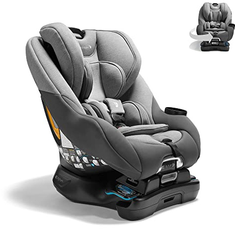 Baby Jogger® City Turn Rotating Car Seat with 180-Degree Turn, Lightweight Convertible Car Seat, Rear Facing to Forward Facing, COOLMAX Fabric, Amazon Exclusive Pike Fashion