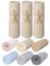 P'tit Basile - 3er Set Babybettlaken aus Bio-Baumwolljersey - beige - 40 x 80 cm bis 55 x 90 cm - für cododo bijzetbed Wiege kinderkraft Neste chicco next2me
