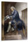 XXJDSK Poster Kunstdrucke Johann Sebastian Bach Poster Dekorative Gemälde Familie Leinwand für Wanddekorationen Zuhause Wohnzimmer Schlafzimmer 60X90cm Kein Rahmen