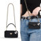 CQUUKOI für iPhone 13 Pro Max Hülle,Crossbody-Handyhülle Niedliche Brieftasche Handyhülle mit Lanyard Schultergurt Kreditkarteninhaber Weiches Silikon Handtasche Telefonkasten für Mädchen Frauen