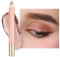 Oulac Lidschatten Stift Wasserdicht|Hochpigmentierter Lidschatten|Langanhaltend und Glatt|Schimmerndes Finish|Make-up Für Faltenfreie Augen|Vegan | Nackt 3.8g (11)