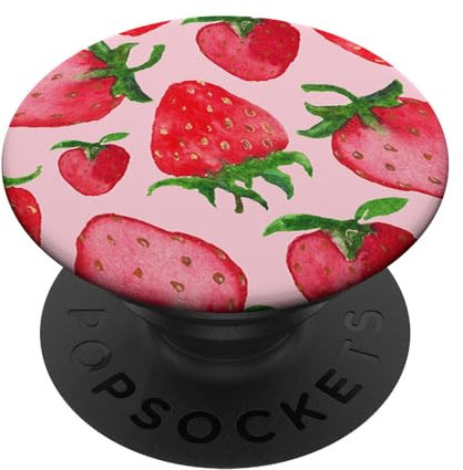 Pop Sockets Grip Stand Strawberry PopSockets Adhesive PopGrip