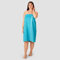 Schiesser Frottier Saunakilt Rom für Damen Curvy Plus Size | 100% Baumwolle aus nachhaltiger Produktion | weich, saugstark, 3-Fach weitenverstellbar | 46-52 | Türkis