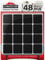 Chair Pads Floor Protectors X-PROTECTOR 48 PCS 25mm - Felt Furniture Pads - Premium Chair Feet Protectors - Protect Wood Floors with Chair Leg Floor Protector (Square, Black)!