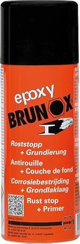 3x Brunox epoxy Roststopp & Grundierung 400ml Sprühdose