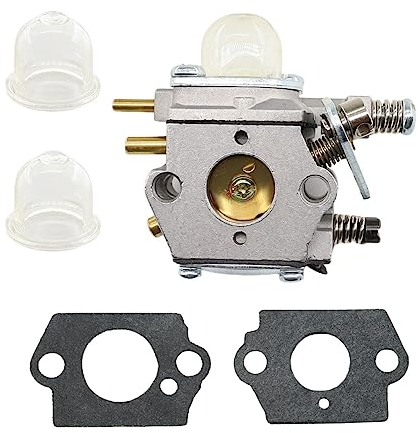 MCHNIC Vergaser mit Dichtung für OLEO MAC 727 730 733 735 740 750 433 435 440 SPARTA40 SPARTA42 433BP 435BP 440BP 450BP Efco 8405 8420 8510 8515 8425 Freischneider ersetzen 2318690R Walbro WT-460