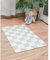Ralxion Tapis d'alimentation à carreaux pour chien, tapis absorbant pour gamelle d'eau et de nourriture pour chien, distributeur, rétro esthétique, beige, motif damier, tapis de table pour chiens,
