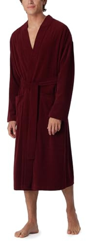 Schiesser Herren Bademantel leichter Frottee ca. 120cm lang - 181536