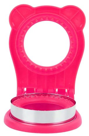 Coupe-sandwich Et Scellant, Machine à Sandwich Emporte-pièce Rond Coupe-sandwich En Acier Inoxydable Scellant Pour Enfants(Rouge Rosé)