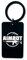 Lauthings Aimbot Gamer Shooter VIdeo Game Airsoft Schlüsselanhänger Tag Gravur Schlüsselanhänger Stahl Pin Anhänger, schwarz glänzend, One size