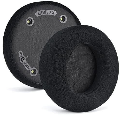 INF Ersatz-Ohrpolster aus Velours für Philips Audio Fidelio X2 HR X1, Fidelio X3 Kopfhörern, Längere Nutzung und hervorragender Komfort, Verbesserter Klang
